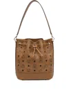 Mcm Medium Monogram Bucket Bag