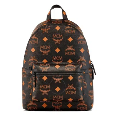 Mcm Medium Stark Logo Backpack