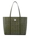 Mcm Toni Medium Visetos Shopper Tote Bag