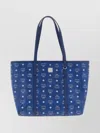 Mcm Medium Toni Tote Bag With Top Handles In Blue