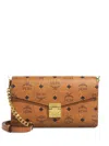 Mcm Medium Tracy Shouder Bag In Neutrals