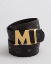 Mcm Men's Claus Reversible Belt In Black