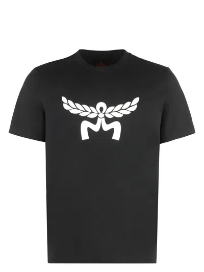 MCM MEN'S COTTON CREW-NECK T-SHIRT