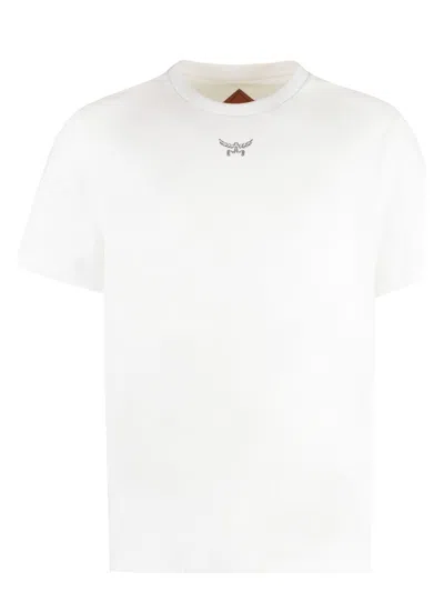 MCM MEN'S COTTON CREW-NECK T-SHIRT