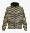 Mcm Men's Cubic Monogram Print Windbreaker In Econyl In Yellow