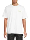 Mcm Essential Logo Print T-shirt In Organic Cotton In White