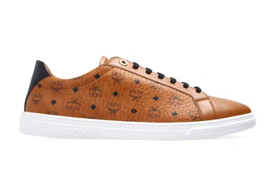 Pre-owned Mcm Men's  Terrain Low Top Sneakers In Brown/black In Multi