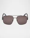 Mcm 58mm Navigator Sunglasses In Brown