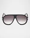 Mcm 59mm Pilot Sunglasses In Black