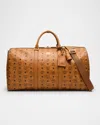 Mcm Men's Ottomar Visetos Weekender Duffel Bag