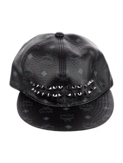 Pre-owned Mcm Mens Hat W/tags In Black