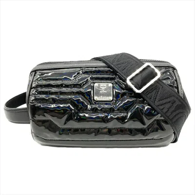 Pre-owned Mcm Metallic Pvc Shoulder Bag () In Multi