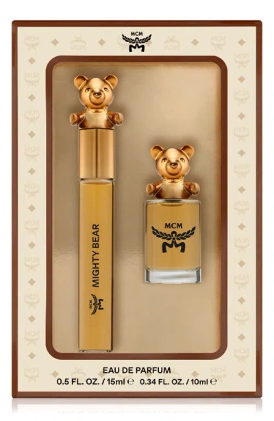Mcm Mighty Bear Eau De Parfum Set In Transparent