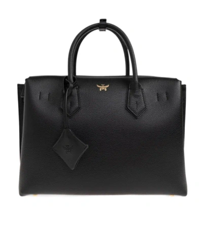 Mcm Milla Handbag In Black