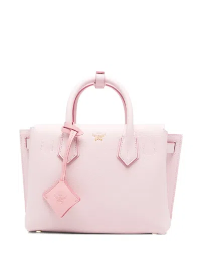 Mcm Milla Tote Bag In Pink