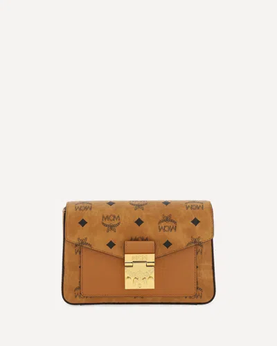 Mcm Millie Shoulder Bag In Brown