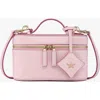 Mcm Mini Aren Vanity Case In Pink