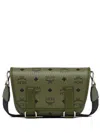 Mcm Mini Aren Visetos Monogram Messenger Bag