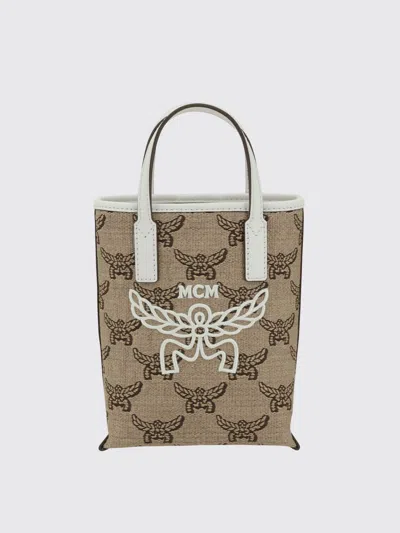 Mcm Borsa Mini  Donna Colore Beige
