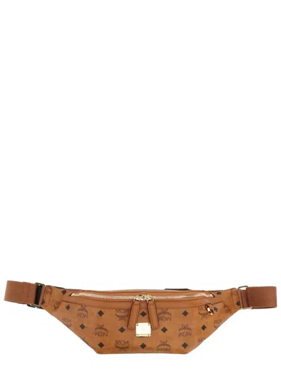 Mcm Mini Belt Bag For Women In Sand