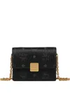 Mcm Mini Chain-link Shoulder Bag In Black