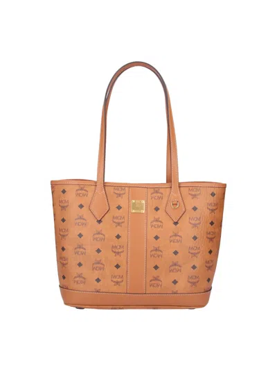 Mcm Mini Crossbody Bag In Brown