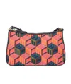 Mcm Mini Cubic-monogram Shoulder Bag In Multicolor