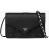 Mcm Visetos Diamond Shoulder Bag In Black