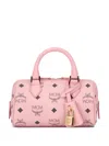Mcm Mini Ella Boston Monogram Tote Bag In Pattern