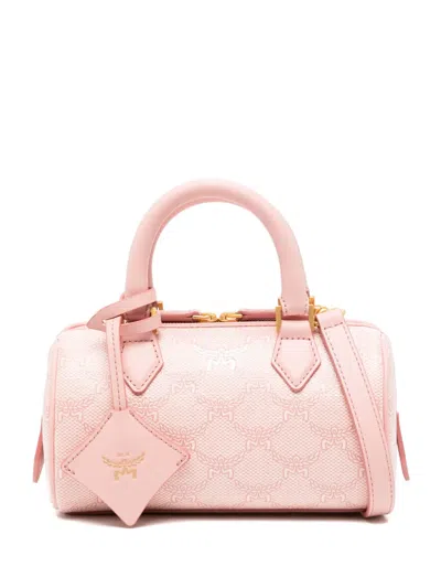Mcm Mini Ella Lauretos Tote Bag In Pink