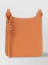 Mcm Caramel Leather Mini Himmel Crossbody Bag