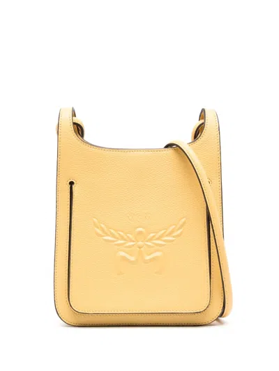 Mcm Mini Himmel Hobo Crossbody Bag In 黄色