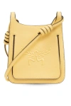 MCM MCM MINI HIMMEL LOGO EMBOSSED HOBO BAG