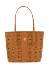 Mcm Small Liz Reversible Tote Bag In Buff