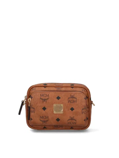 Mcm Mini Shoulder Bag In Brown