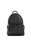 Mcm Mini Stark Backpack In Black