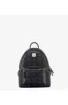 Mcm Small Stark Side Studs Backpack In Black