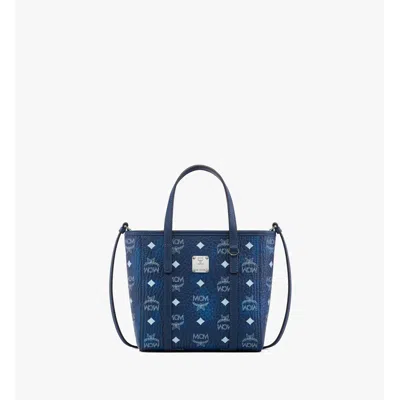 Mcm Mini Toni Top-zip Shopper In Visetos In Multi