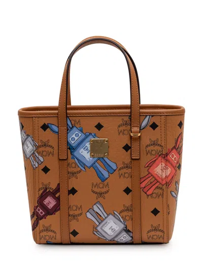 Mcm Mini Tote Bag For Ss26 In Brown