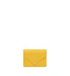 Mcm Mini Wallet In Spanish Calfskin In Gold