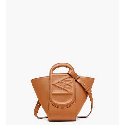 Mcm Mode Travia Leather Tote Mini In Multi