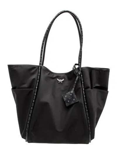 Pre-owned Mcm Monogram Aren W/ Tags In Black