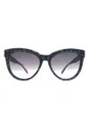 Mcm Monogram Cat-eye Sunglasses In Blue