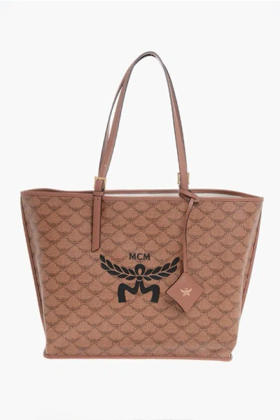 Mcm Monogram Eco-leather Himmel Tote Bag