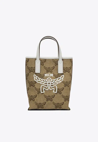 Mcm Monogram Jacquard Crossbody Bags