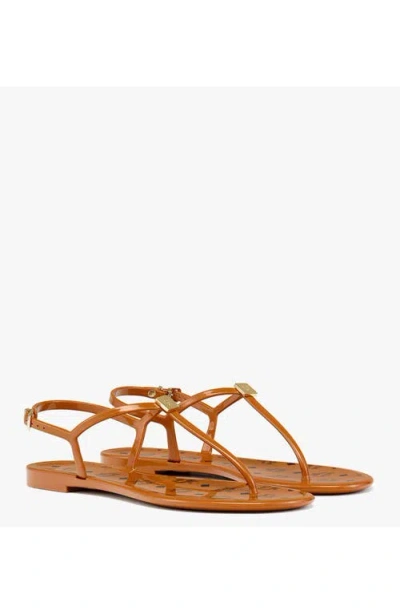 MCM MCM MONOGRAM JELLY SANDALS