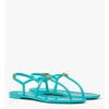 Mcm Monogram Jelly Sandals In Blue