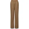 Mcm Monogram Pants In Brown