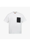 Mcm Monogram Patch Pocket T-shirt In White