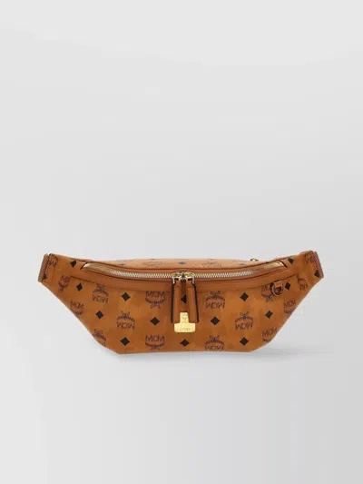 Mcm Medium Fursten Belt Bag In Brown